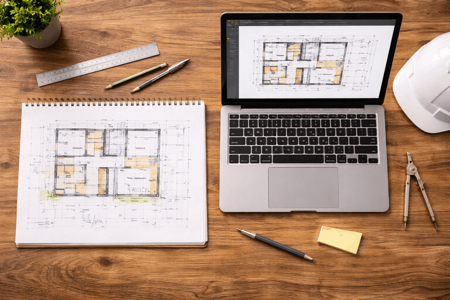 Kasitsi-joonistatud-plaani-digitaliseerimine-MRX-Designs